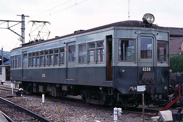 Nankai Denki Tetsudo (Kisigawa Line) Moha 1218