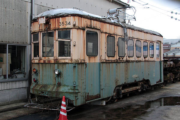 Toyama Chiho Tetsudo (Tram) De 3534