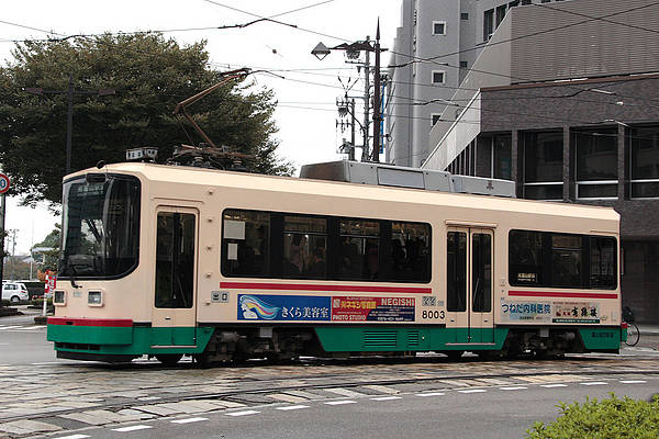 Toyama Chiho Tetsudo (Tram) De 8003