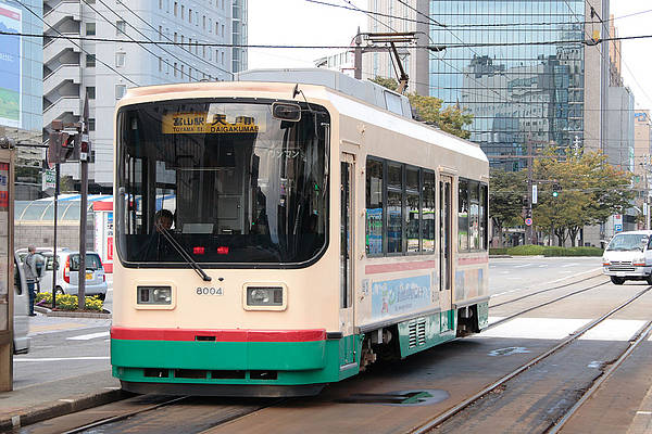 Toyama Chiho Tetsudo (Tram) De 8004