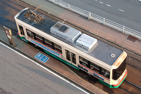 Toyama Chiho Tetsudo (Tram) De 8004