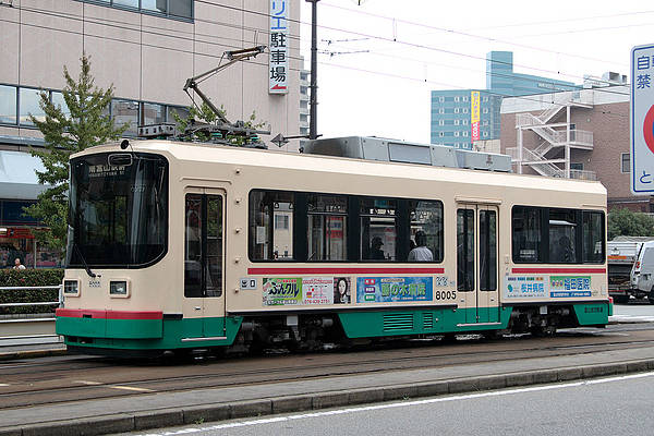 Toyama Chiho Tetsudo (Tram) De 8005