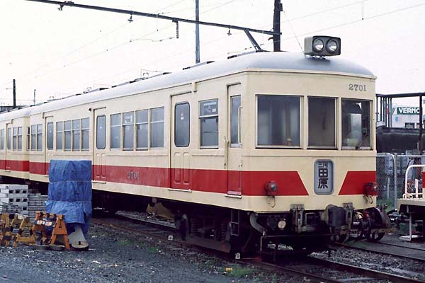 Toyohashi Tetsudo (Atsumi Line) Ku 2701