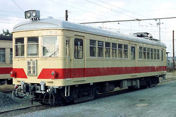 Toyohashi Tetsudo (Atsumi Line) Mo 1711